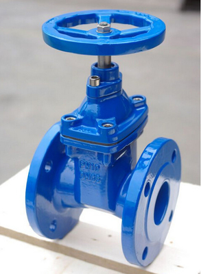 Soft Sealing / Rubber Seat And Wedge Resilient Seated Gate Valve Full Bore