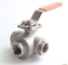 PTFE Seats Trunnion Mounted Ball Valve , Seal Structure Floating Ball Check Valve
